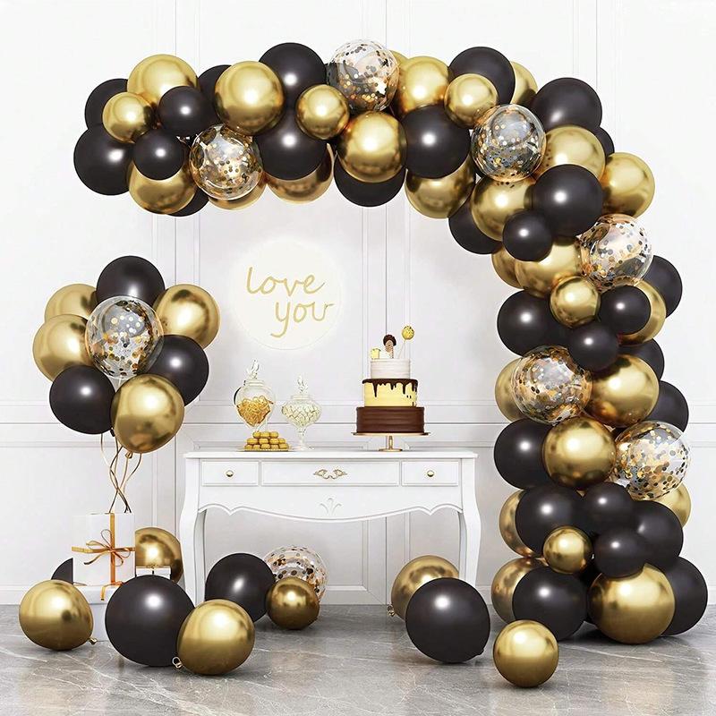 Balloon Set Retro Birthday Balloon Chain Package Wedding Opening Event Scene Arrangement