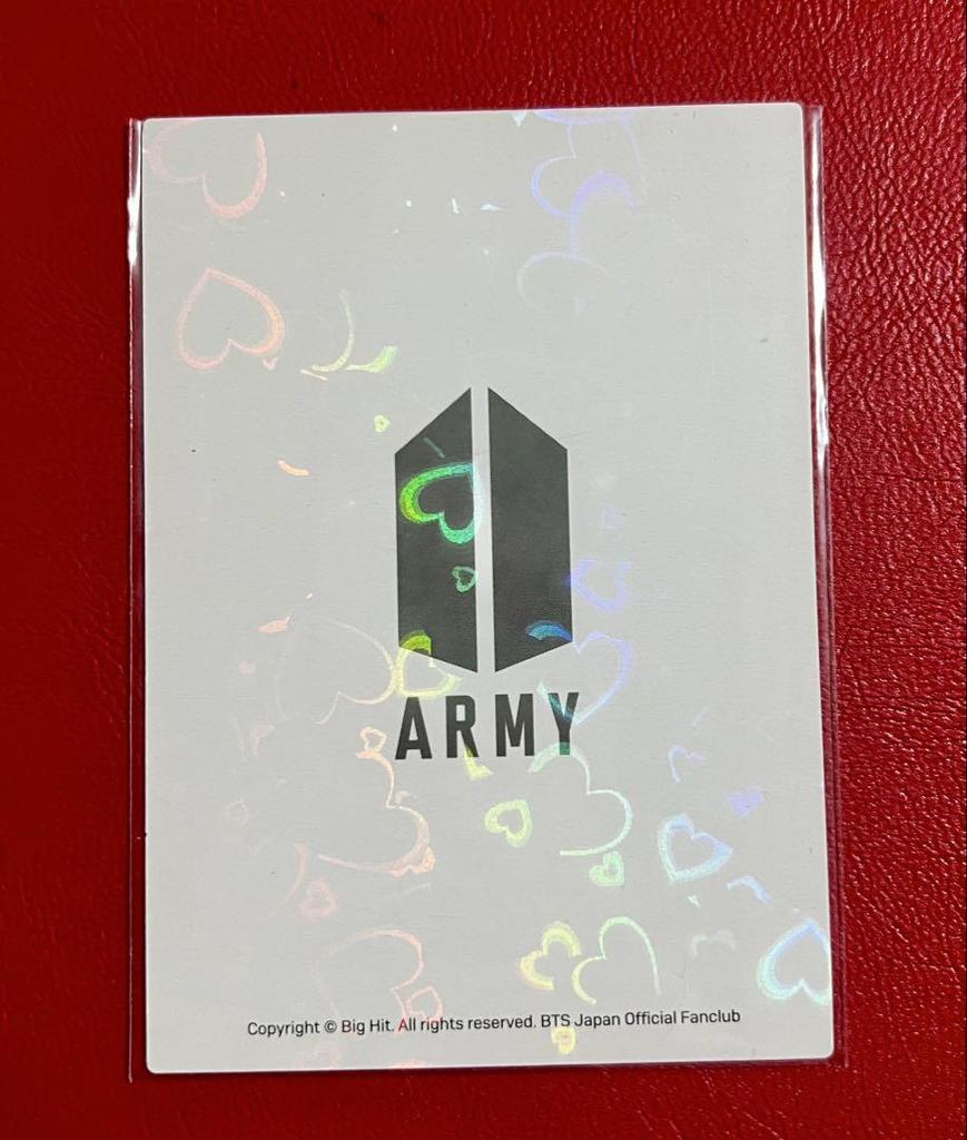 [USED] BTS Trading Card JPFC Continuation Bonus RM