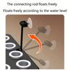 Aquarium Floating Hydroponic Planting Kit, Wall-Mounted Suction Cup Soilless Cultivation Board, Aquarium Greening Decoration
