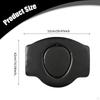 Commode Seat Cushion Chair Pad Easy Installation PU Leather Portable Toilet