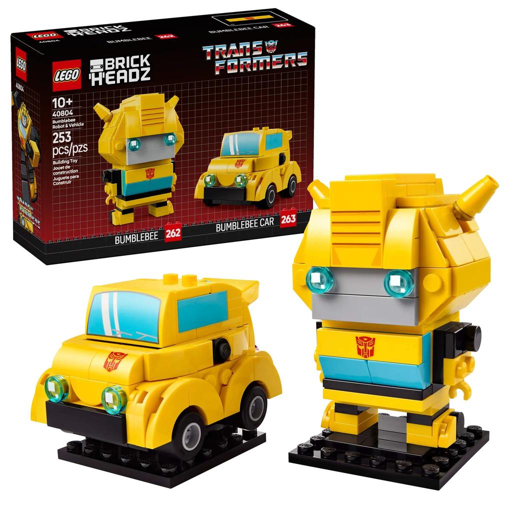 lego brickheads bumblebee 40804