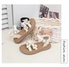 2026 Summer Girls' Bow Beach Sandals - Princess Open-Toe Shoes for Little Girls