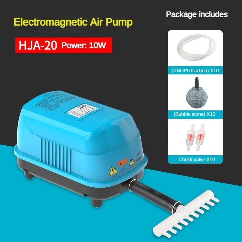 Aquarium Electromagnetic Air Pump High Power Silent Oxygenation Pump Fish Tank Aquaculture Oxygenation Equipment