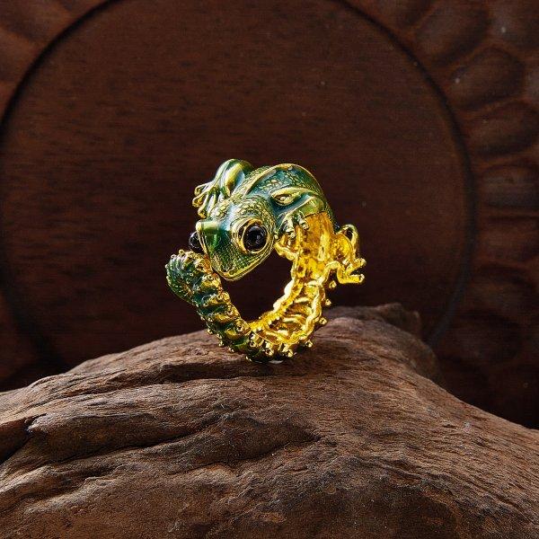 Korean Style Angel Wings Ring Adjustable Rhinestone Finger Rings For Women Silver Color Female Party Birthday Jewelry Gift