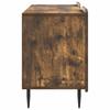 TV Stand Smoked Oak 102 x 34.5 x 52 cm Particleboard