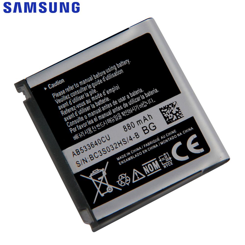 Originaler Ersatzakku AB533640CU AB533640CC AB533640CK AB533640CE Für Samsung C3110 G400 G500 F469 G600 G608 J638 F330 F338 S3600i 880mAh