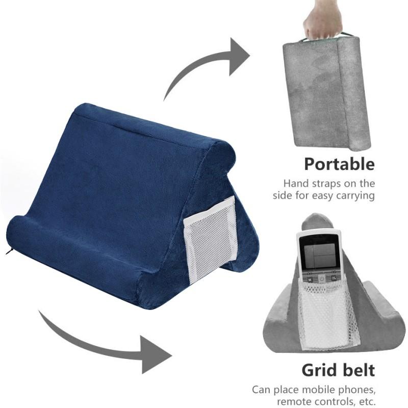 Tablet-Kissenständer, Mehrwinkel-Weichkissen-Schoßständer, Tablet-Ständer, Kissenhalter