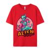 Design Tshirts Alien Refugee Tshirts Natural Cotton Unisex Tops Shirts Fashionable Tops Shirts Top Quality