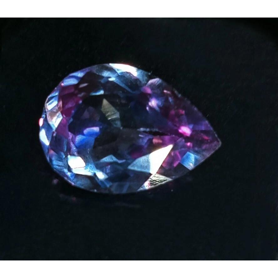 Fabulous Alexandrite Color Changing Natural Pear Cut 4.60 Ct Certified Gemstone
