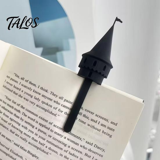 Tower Shaped Bookmark Castle Paper Clip Bookmark, 3D Printed Cute Book Page Fairy Tale Markers for Reading, Fantasy Medieval Paperclip Students