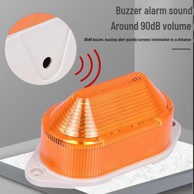 Nufeng Small 220V Strobe Warning Light with Alarm