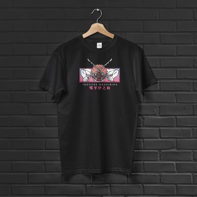 Inosuke Hashibira T Shirt Boar Mask Slayer Graphic Cotton Tee