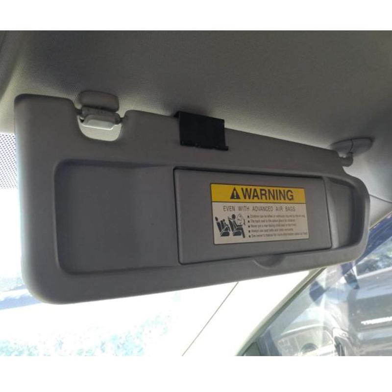 For Honda Civic 2006-2011 Grey Beige Sun Visor with Makeup Mirror 83280-SNA-A01ZC