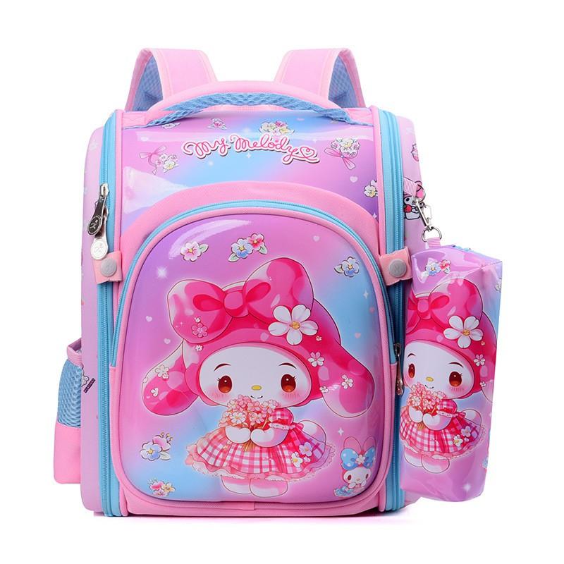 Kids Hardshell Backpack Grade 1-2 Students Lightweight Waterproof School Bag With Ergonomic Shoulder Straps