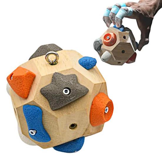1/2 Stück Handgefertigter Boulderblock Präzisionskraft Klettertraining Boulderball Stressabbau