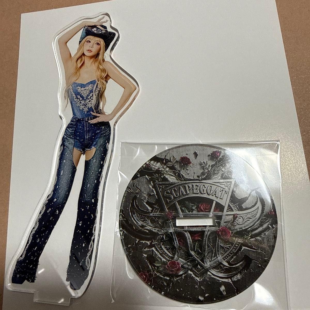 Used Ayumi Hamasaki acrylic stand denim costume