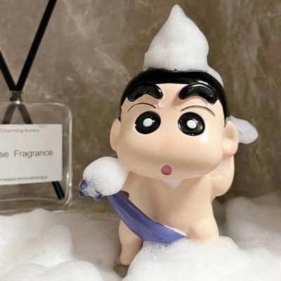 Crayon Shin-chan Bath Figurine Ornament - Desktop & Bathroom Toy Gift
