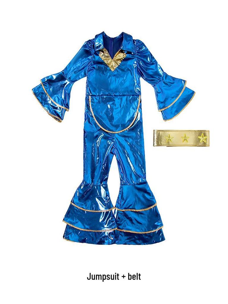 Children's Disco Jazz Dance Costume for Stage Performance and Halloween