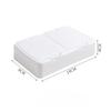 Desktop Storage Box Mini mit Deckel Pop-up Wattestäbchen Kosmetik Baumwolle Kunststoff Staubdicht Student Clutter Organizer