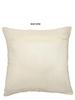 Decorative Hand Made Jute 150TC Throw/Pillow Cushion Covers (Multicolour, 12 x 12 Inches) -Set of 5