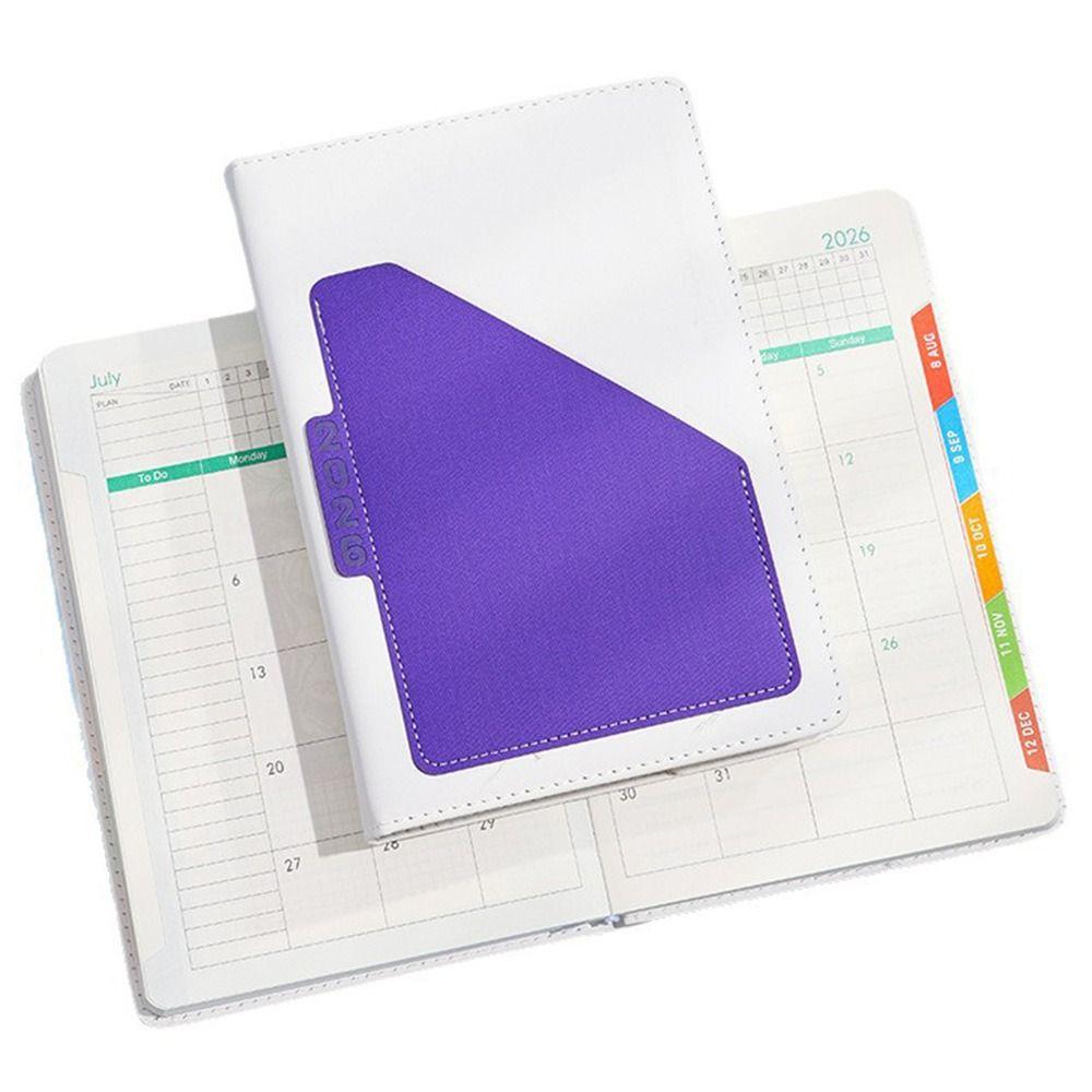 English 2026 Schedule Planner Notepad 12 Months 365 Days Efficiency Notebook  Business
