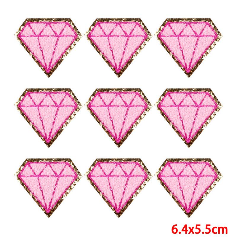 10 st/lot Grossistförsäljning av broderilappar Strykplåster för klädlappar på kläder Jackor Dekor applikationer Sytillbehör