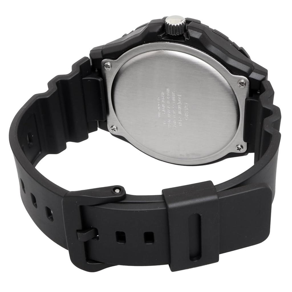 Standard Big Face Quartz Watch Green Sunburst Dial Overseas Model [CASIO] MRW-210H-3BV Men's