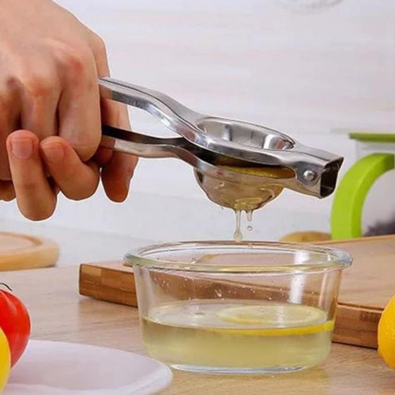 Manual Citrus Juicer Stainless Steel Hand Press Lemon Orange Grapefruit Home Kitchen Bar Baby Food