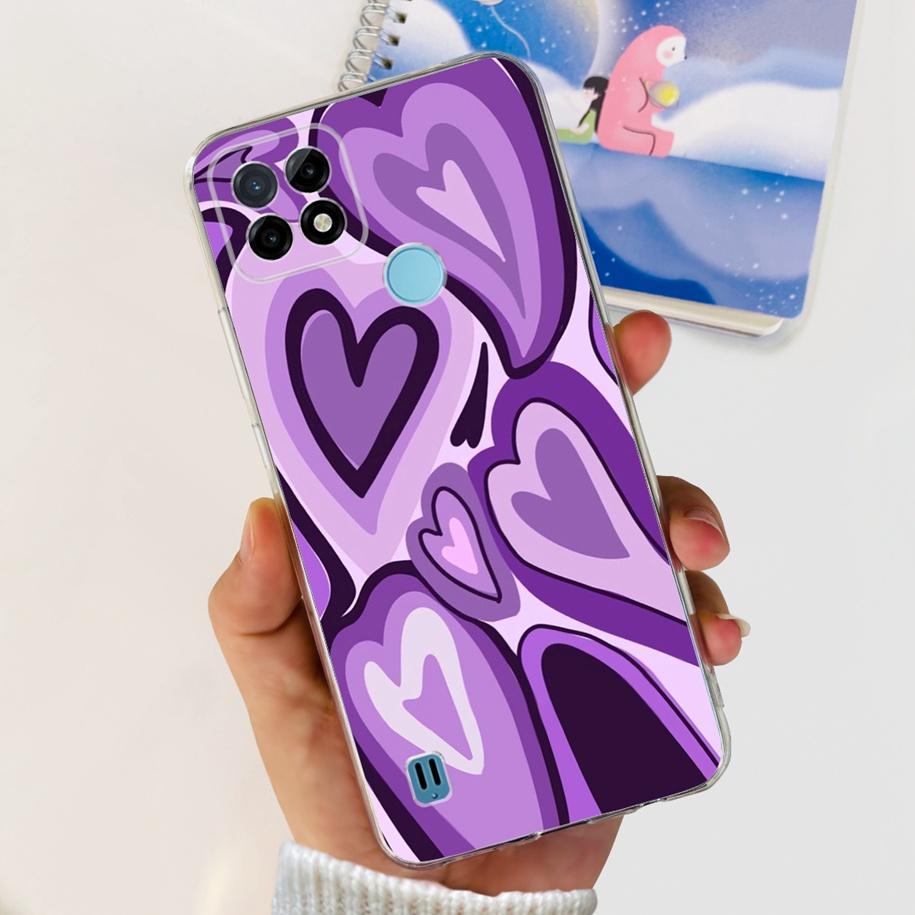 For Realme C21Y Case Realme C21 Phone Case 2023 New Printed Soft Back Cover For Realme C25 C25S C25Y RealmeC21Y Shockproof Coque