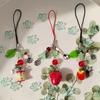Äpple & Hjärta heisei retro nyckelring