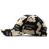 Bear embroidery hat female hard top curved brim spring and autumn new baseball hat male student sunshade sports cap