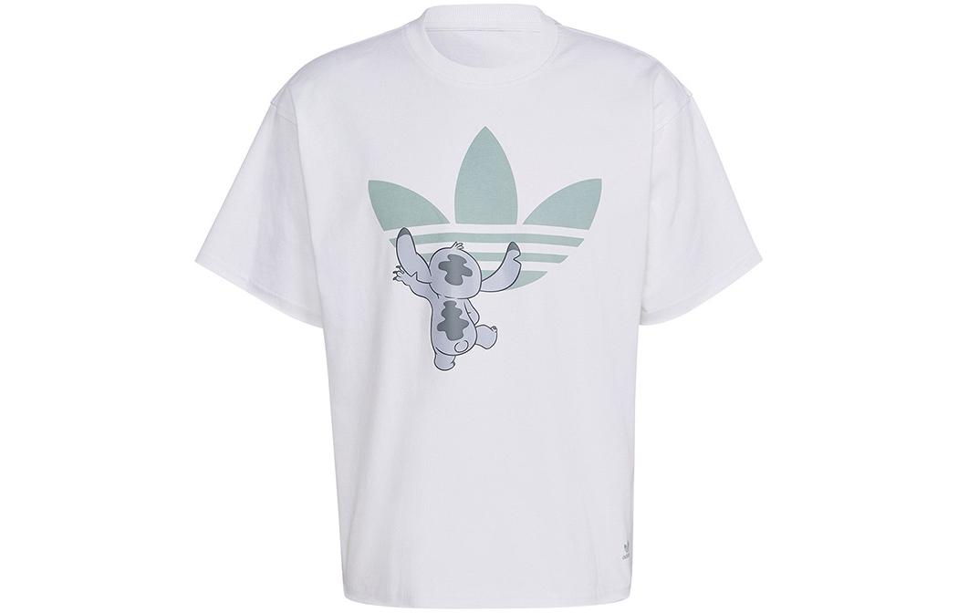 Adidas Originals x Disney Stitch T Shirt Unisex White HT3950 L