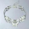 Exquisite Alloy Bracelet Accessory Distinctive Beaded Bracelet Charm With Butterfly Embellishments for Trendsetters