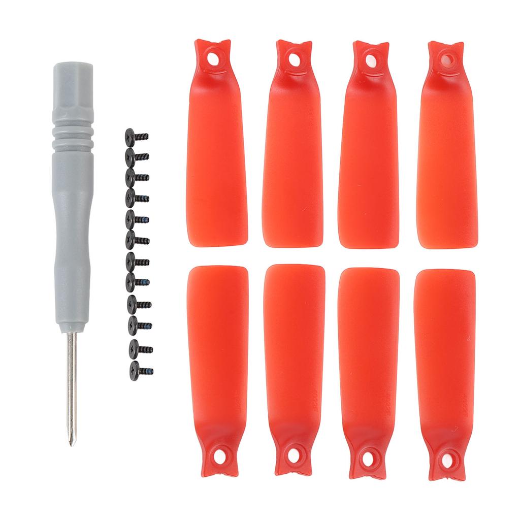 8pcs Drone Propellers Low Noise Lightweight Drone Propellers Blades for Flip Drone