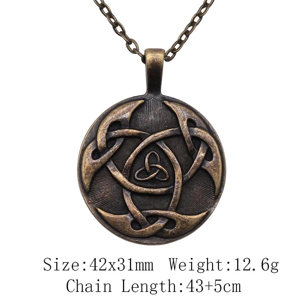 

Ожерелье с кельтской гексаграммой, аксессуары, винтажные украшения