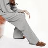MO&Co. Women's Lightweight Air-Layer High-Waist Sweatpants