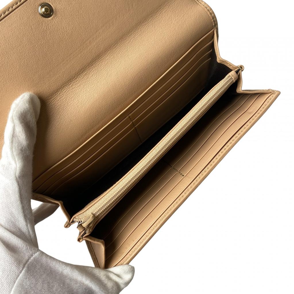 Used GUCCIPurse pink canvas/leather Women