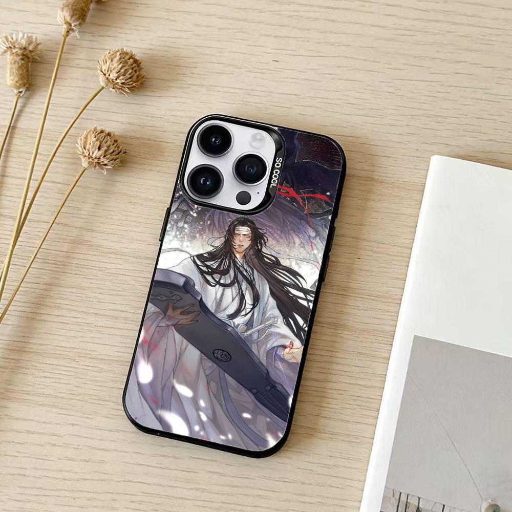 Grandmaster M-Demonic Cultivation Phone Case Color Silver Shell For IPhone 17 16 15 14 13 12 11 Pro Max Plus