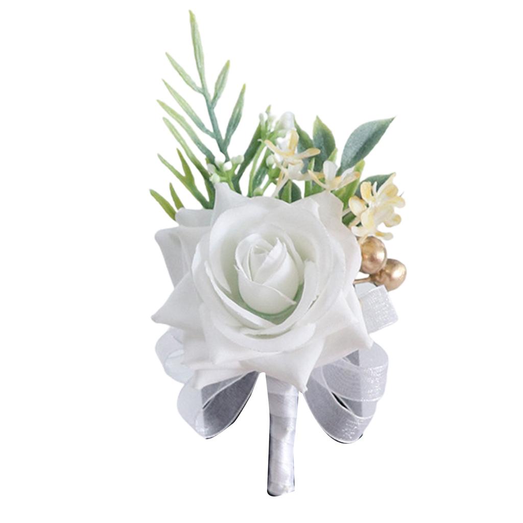 Beautiful Roses Design Wrist Flower Corsage Wristlet Homecoming