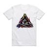 2019 Neue Mode Herren Print Vertraue Niemandem Illuminati Allsehendes Auge T-Shirt Kurzarm O-Ausschnitt Sommer Cooles Top T-Shirt