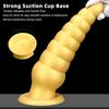 Silicone Pointed  Oversized Anal Plug Suction Cup  Anal Sex Product for The Back of The House Fun