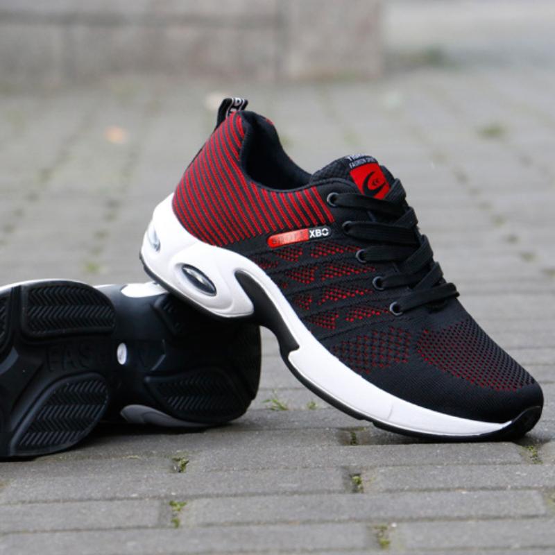 New Summer Soft Bottom Casual Shoes Men's Shoes Hundred Trendy Breathable Mesh Sports Running Shoes Men's Shoes Mens Tennis
