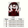 Kurumi Wall Tapestry Aesthetic Wall Hanging Printed Fabric Blanket Decorative Tapestries For Bedroom Living Room Home Decor