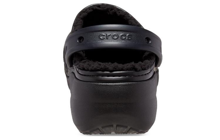 Crocs Classic Platform Lined Clog 'Black' Women's 207938-001
