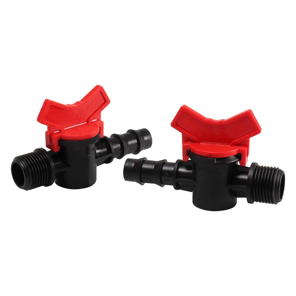 Irrigation Valve 16P Switch: POM Gardening Fittings Manual Control Connector