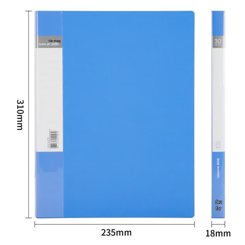 Deli A4 20-Page Display Book