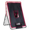 Baseball And Softball Rebounder Net 3x4.5 Ft 2-in-1 Switch Hitter Pitch