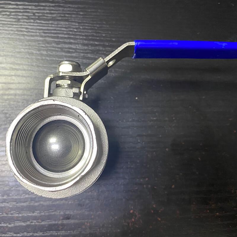 Detang 304 Stainless Steel Lockable 2-Piece Ball Valve