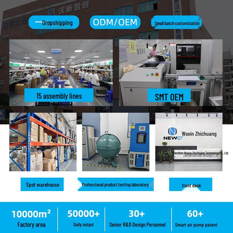 Woxin Portable Electric Pump - Multi-functional Inflator for Basketball, Football, Volleyball