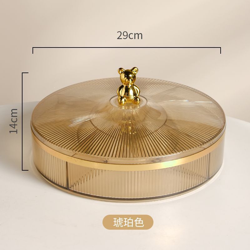 Plastic Dried Fruit Box Candy Box Fruit Plate Snack Plate Refreshment Tray Food Storage Box Cake Plates Storage Bins Organizer